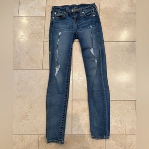 True Religion Womens Super Skinny jeans